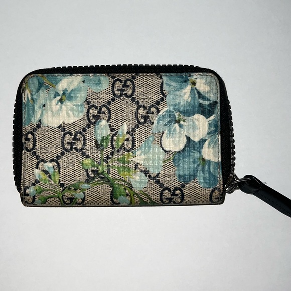 Gucci bloom floral card case holder wallet - Picture 9 of 14